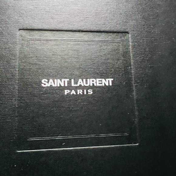 Saint Laurent Leather Low Top Floral Espadrilles Sneakers - Picture 11 of 16